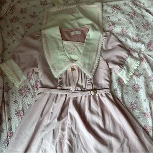 Rare My Melody x Dear my love Bunny ear midi dress jirai kei US M